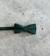 Dark Green Cotton Bow Tie