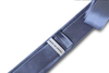 Slate Blue Silk Skinny Neck Tie