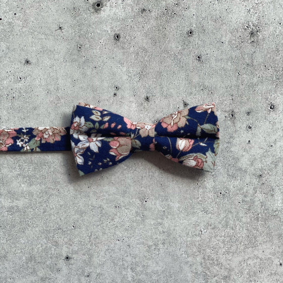 Jasper Cotton Floral Bow Tie