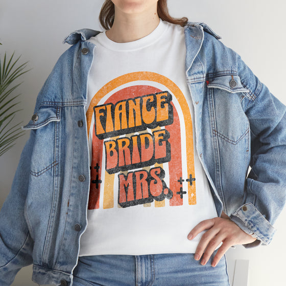 Fiance, Bride, Mrs T Shirt
