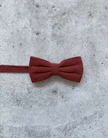  Terracotta Cotton Bow Tie