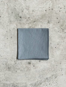  Dusty Blue Cotton Pocket Square