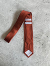 Bronze Skinny Silk Neck Tie