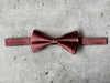 Desert Rose Silk Bow Tie