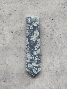  Troy Cotton Floral Neck Tie
