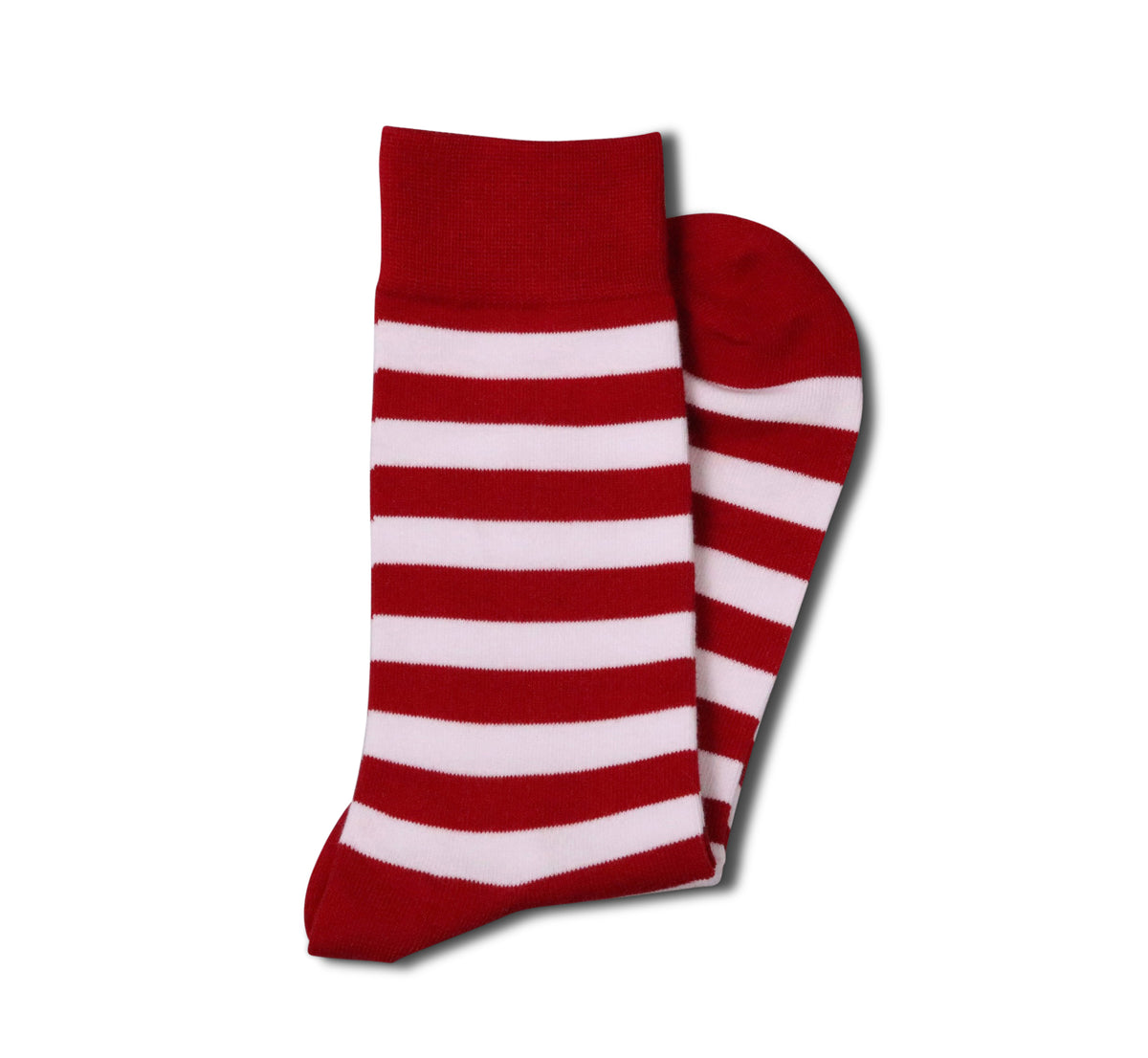 Red and White Striped Socks – London Jae Apparel