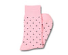 Pink with Black Dots Socks