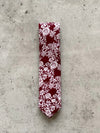 Malcolm Cotton Floral Neck Tie