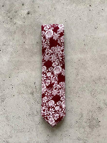  Malcolm Cotton Floral Neck Tie