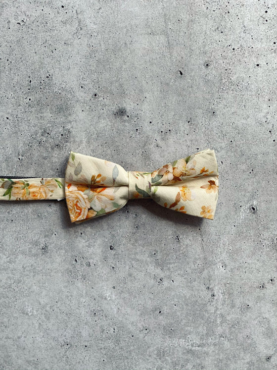Felix Cotton Floral Bow Tie