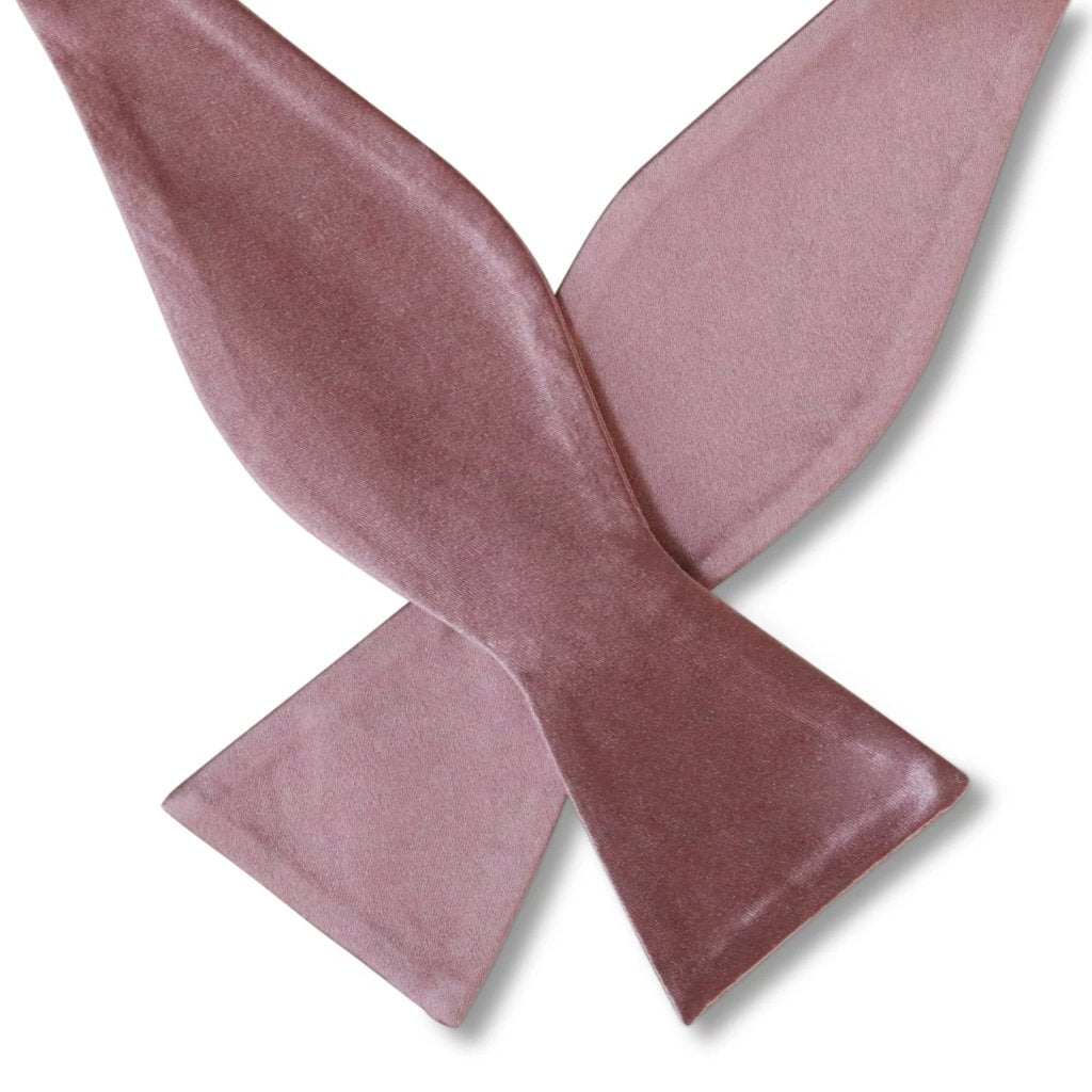 dusty mauve tie