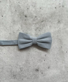  Dusty Blue Cotton Bow Tie