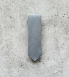  Dusty Blue Cotton Neck Tie