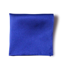  Horizon Blue Silk Pocket Square