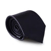Midnight Black XL Silk Neck Tie