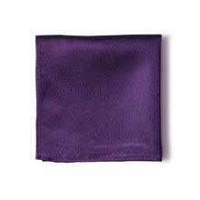  Plum Purple Silk Pocket Square