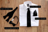 Midnight Black Silk Self-Tie Bow Tie
