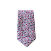 Wine and Blush Floral Neck Tie