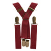 Wine Elastic Suspenders