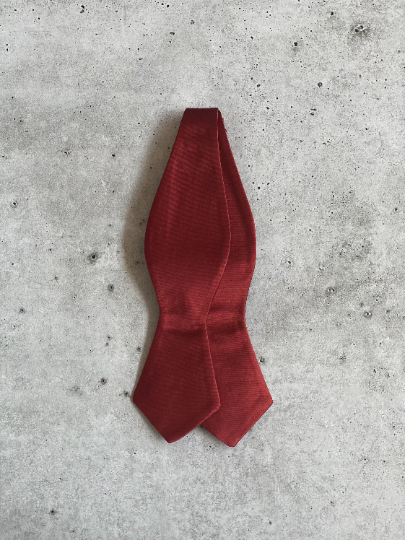 Cinnamon Red Self-Tie Bow Tie