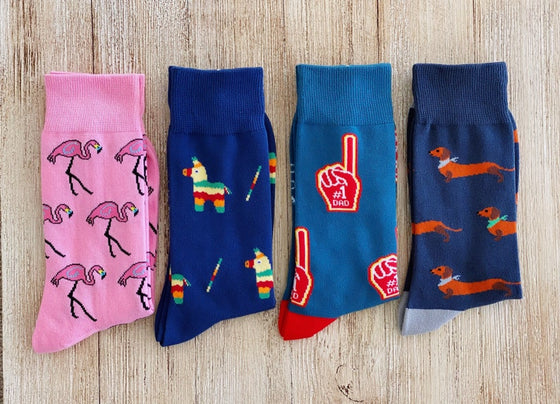 90s Flamingo Socks