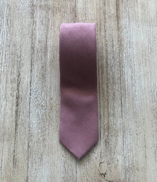  Quartz Linen Neck Tie