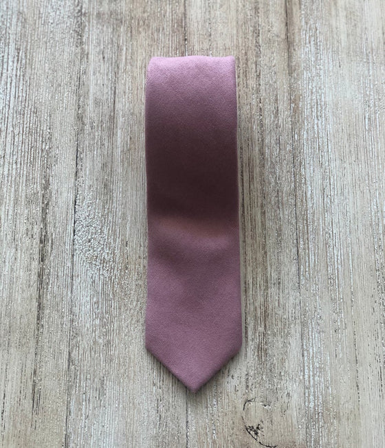 Quartz Linen Neck Tie
