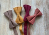 Linen Cotton Bow Tie Fabric Swatch