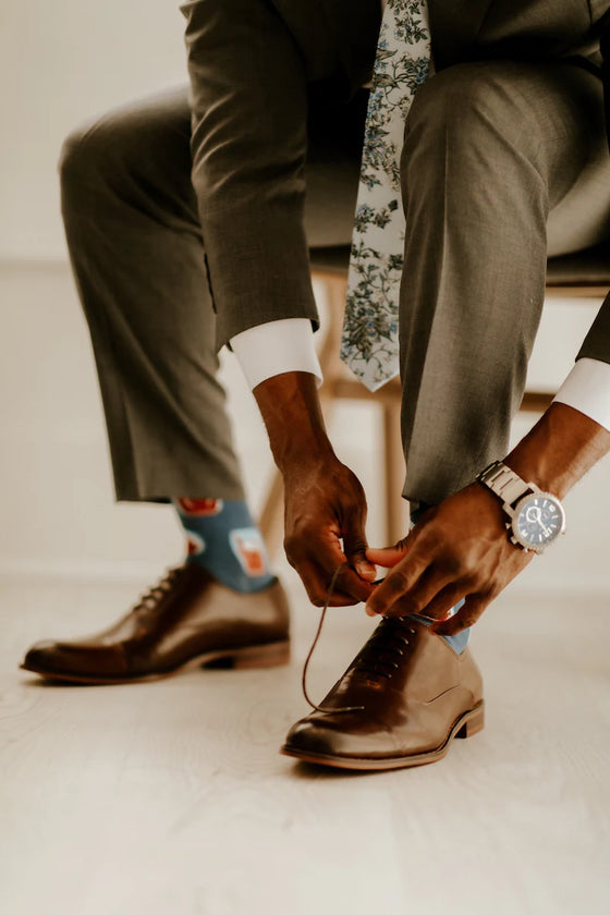coffee brown dress shoes Coffee Brown - The Cap-Toe