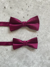 Sangria Silk Pre-Tied Bow Tie
